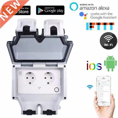 Tuya Wifi Voice Contol I66 Outdoo Wateoof Double