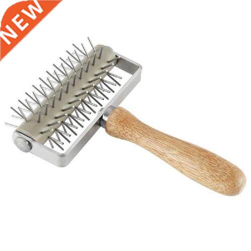 Baking Tools  Pizza Dough Roller With Handle Stainless