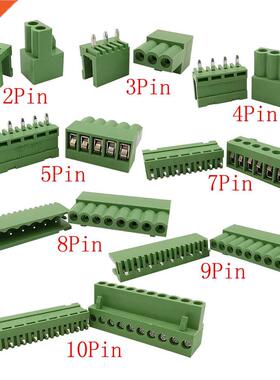 2P 3P 4P 5P 6P 7P 8P 9P 10 Pin Pitch 3.96 mm PCB Screw Termi