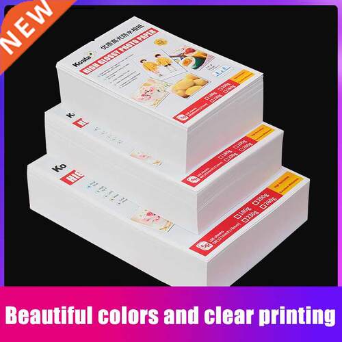 100pcs 5 Inch 6 Inch 7 Inch Quality Photo Paper Photo Studio