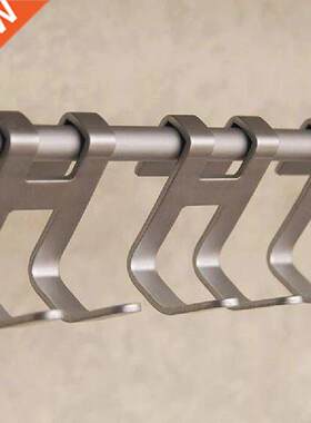 Practical Space Aluminum Door Hook H Shape Hanging Bathroom