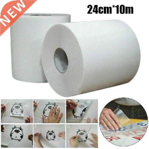 10m/Roll Clear PET Tape Hot Transfer Paper Printing Sticker
