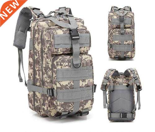 30L 3P Outdoor Military Tactical Backpack Rucksacks Camping