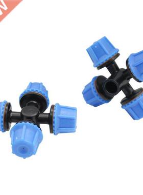 10 Pcs 6mm Cross Atomization Fog Nozzle With Seal Ring Garde