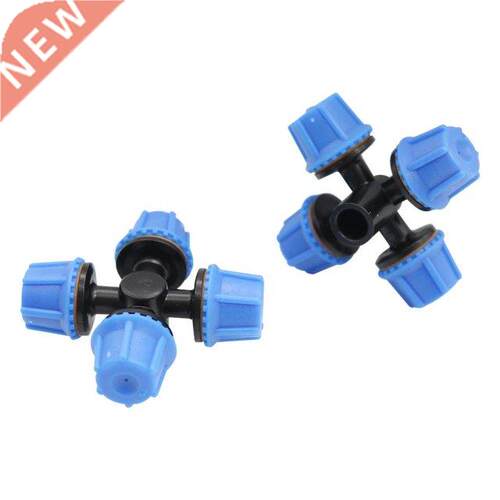 10 Pcs 6mm Cross Atomization Fog Nozzle With Seal Ring Garde