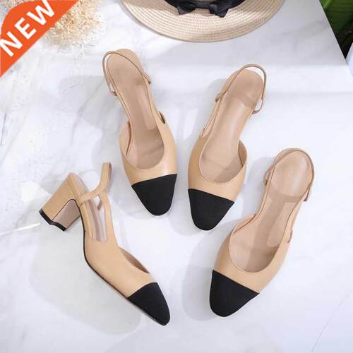 leather gladiator women sandals beige summer office shoes hi