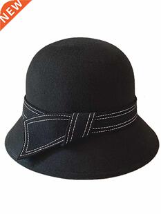 Hat girl autumn winter warm woolen basin hat fisherman hat b