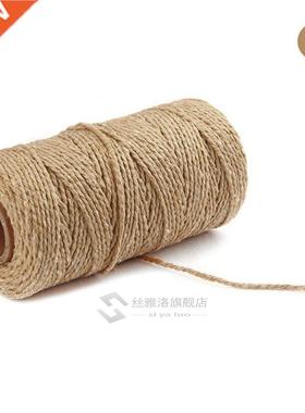 100m 100% Pure Cotton Twisted Cord Rope Crafts Macrame Arti