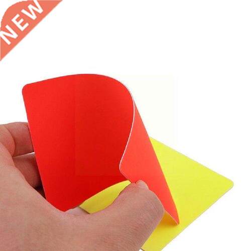 Football Red And Yellow Cards High Quality Pvc Record
