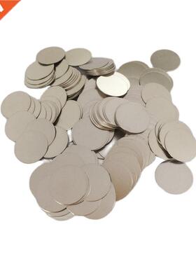 Steel plate 100pcs/pack Dia12x0.3/Dia15x0.3/dia18x0.3mm stee