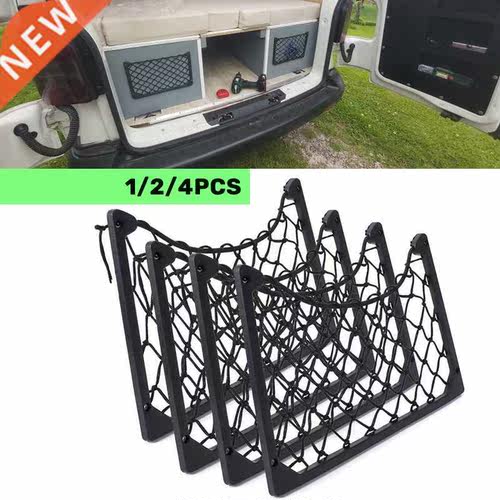 Large Elastic Net Storage Organizer Cargo Mesh Nets Magazine