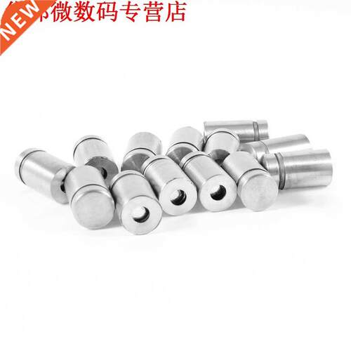 Advertising Nail Schroef Glas Standoff 12x20mm 15PCS