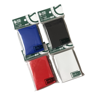 ICO新日系小尺寸卡套游戏王YO GI HO磨砂牌套62x89官方尺寸60张