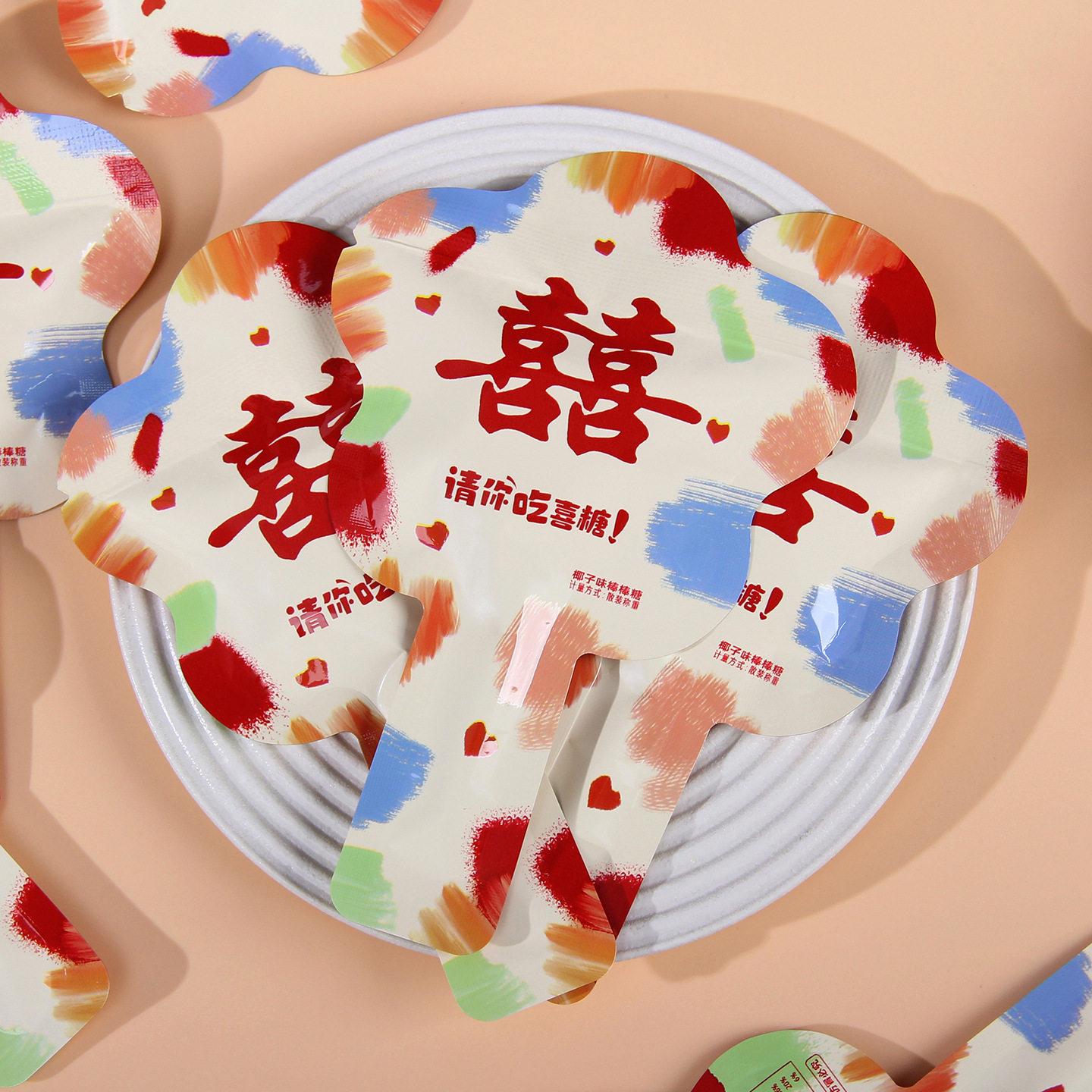 比利时DILILIAN迪利莲请你吃喜糖异形棒棒糖结婚喜糖婚庆糖果零食