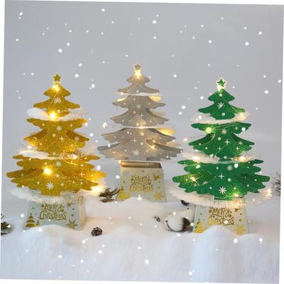 Christmas decorations Mini Desktop Christmas Card Ornaments