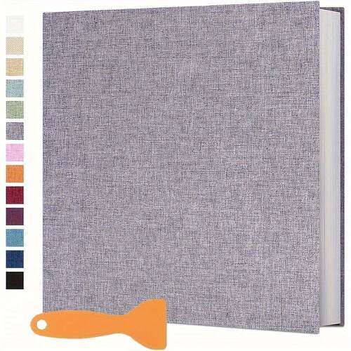 Solid Color Large Photo Album Self Adhesive Bookshelf Albums