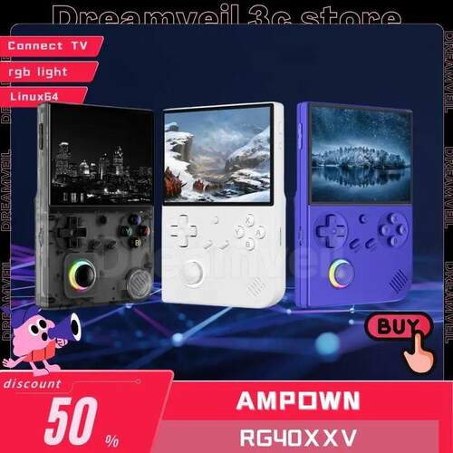 ANBERNIC RG 40XXV Handheld Game Console Linux 64bit System R