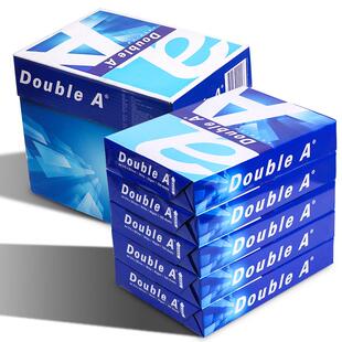 DoubleA达伯埃A4A3复印纸打印纸80g70g5包装白纸草稿广东整箱办公