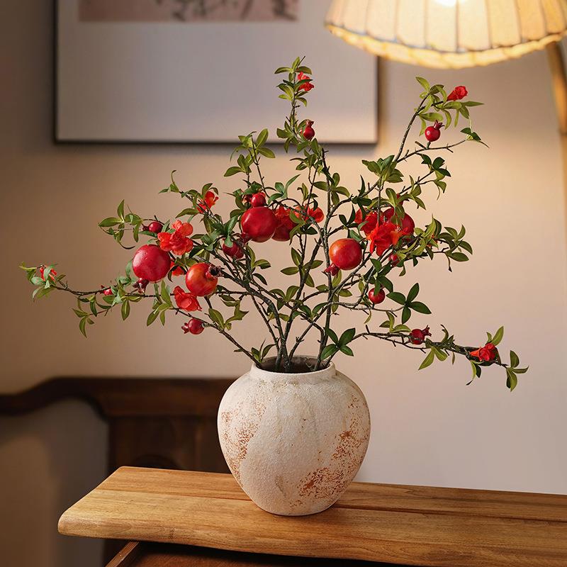 贝汉美侘寂风花瓶摆件家居玄关客厅桌面年礼装饰品新居乔迁小礼物