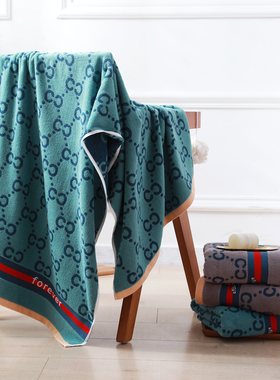 纯棉浴巾男士高档洗澡家用浴巾吸水多款提花成人情侣洗澡女生裹巾