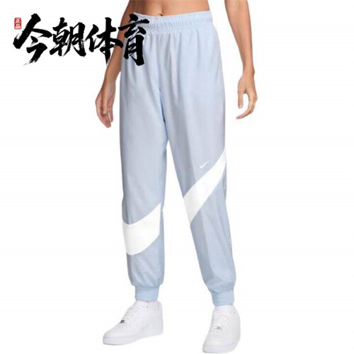 NIKE/耐克 女子大勾子梭织透气休闲运动训练收口长裤 HM8977-423