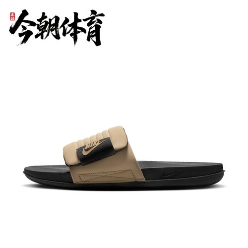 Nike耐克 OFFCOURT SLIDE男子休闲舒适魔术贴一字拖 DQ9624-004