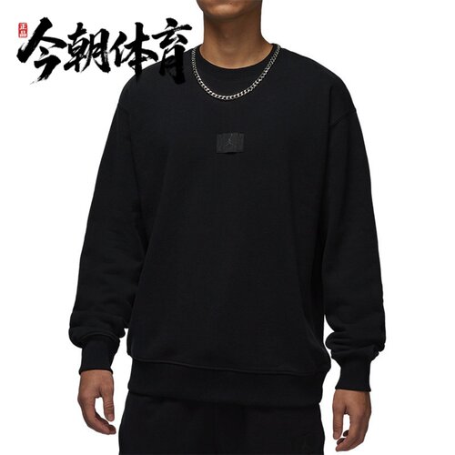 NIKE耐克 男子AS MJFLT FLC CREW运动休闲套头衫卫衣FV7260-010