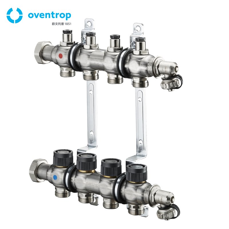 oventrop 欧文托普 进口不锈钢分集水器地暖分水器 经典款