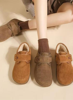 【两双79.9】Cade Konty冬款加绒雪地靴半拖/勃肯鞋保暖轻便舒适