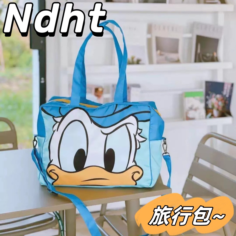 Ndht单肩斜挎防水卡通旅行收纳包