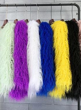 autumn-winter new fashion long fur coat environmental faux