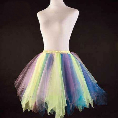 petticoat tutu tulle womens rockabilly stretchy summer