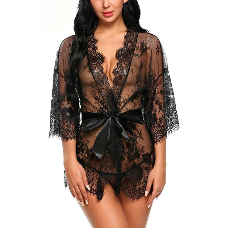 hot erotic lingerie for women crotchless sleepwear pajamas