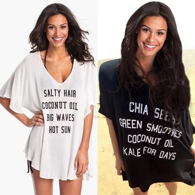 High-grade cotton printed beach skirt beach clothes beach