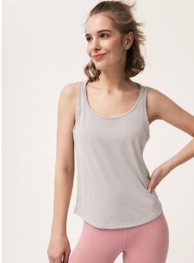 wear running fit backless tops sports slim camisole fitness