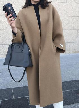 rosevans double-sided wool coat women korean high quality