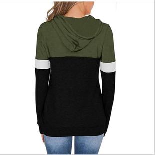autumn sweatshirts ladies thin patchwork casual women long