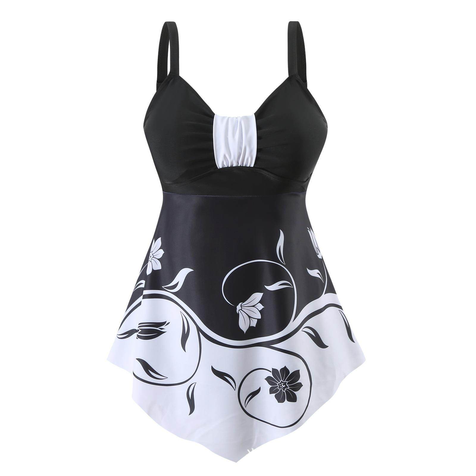 women for swimsuit tankini split quick-drying boxer size