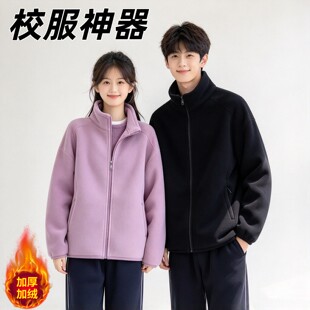 校服内搭神器冬青少年初高中校服里面的内胆棉袄男孩女生冬天保暖
