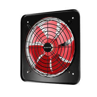 志高工业排气扇厨房油烟抽风机家用方形强力换气扇租房排烟排风扇