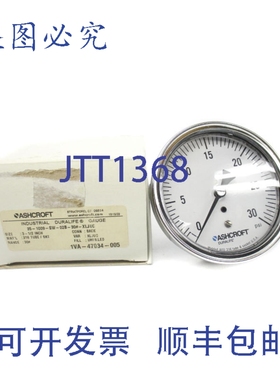 原装供应ASHCROFT 35-1009-SW-02B-30-XLJUC 0-30PSI 3-1/2