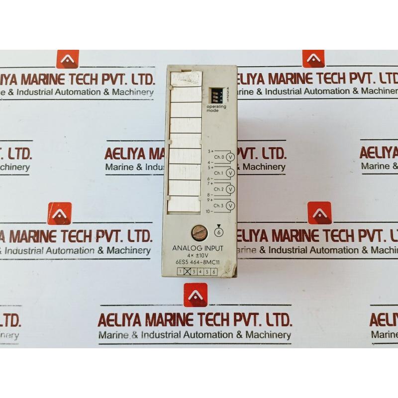 原装供应6ES5 464-8MC11 接触式 Simatic S5 4x ± 10V