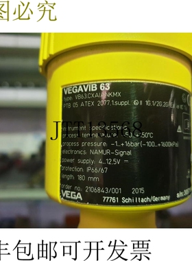 VEGA Vegavib 63级交换机 VB63.CXAIANKMX 180毫米