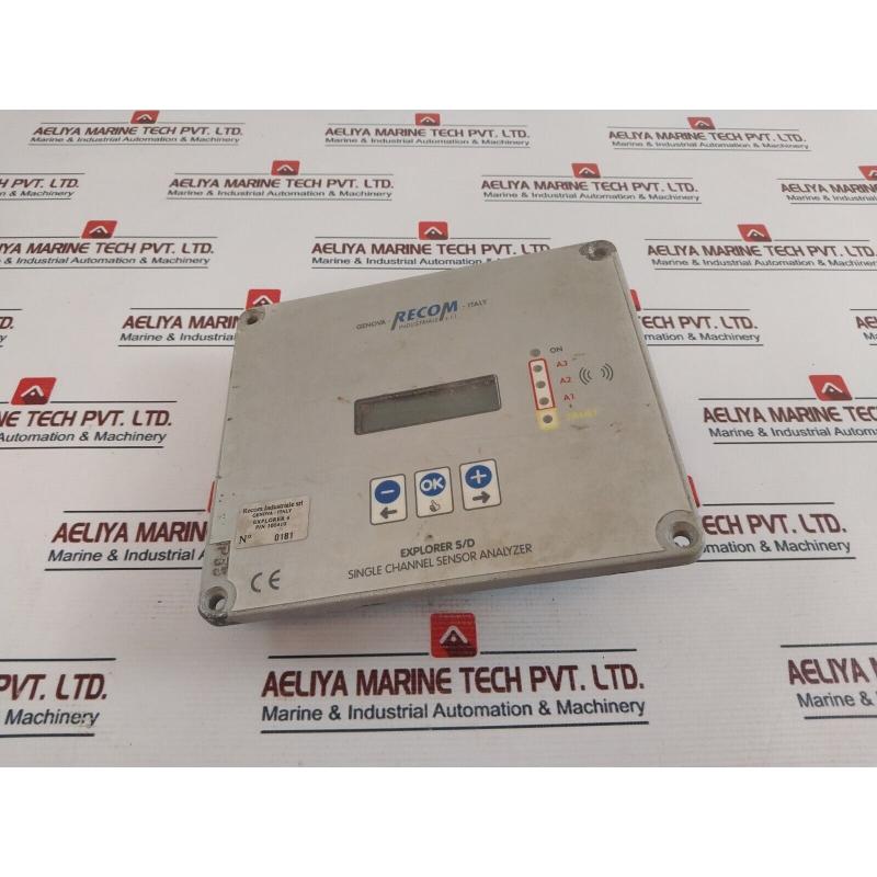 原装供应Recom 100410单通道传感器分析仪显示板0181 IP55
