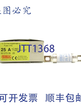原装供应SIBA 5007306.25 690VAC 25A（10个装）NSMP