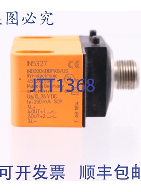 原装供应IFM IN5327 IND3004DBPKG/US