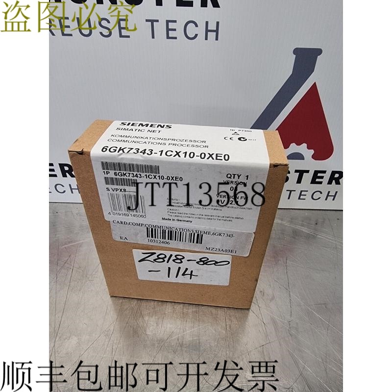 Simatic Net 通信处理器 | 6GK7 343-1CX10-0EX0
