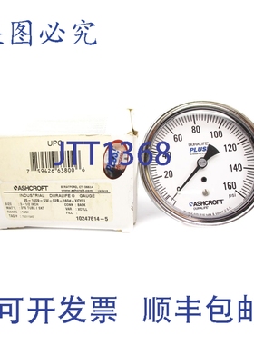 原装供应ASHCROFT 35-1009-SW-02B-160-XCYLL 160PSI NSMP