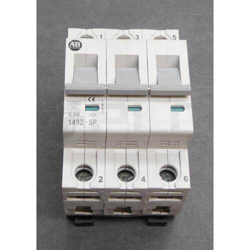 原装供应罗克韦尔AB 1492-SP3B200 /C 断路器 415VAC 20A