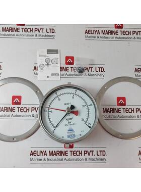 原装供应威卡 EN 837-1 测压计压力表 0 至 25 BAR